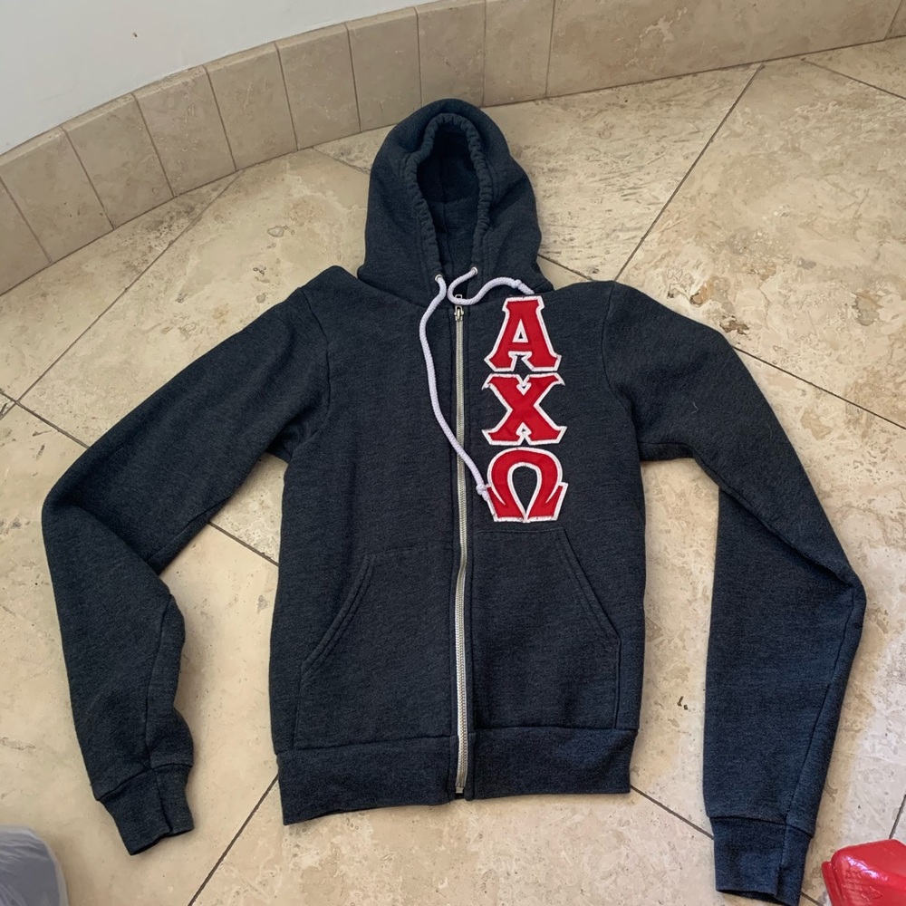 Alpha Chi Omega zip up
